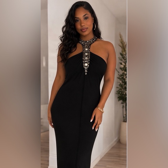 Laundry By Shelli Segal Dresses & Skirts - Laundry By Shelli Segal Black Maxi Dress